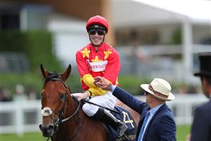 ASCOT, ENGLAND - JUNE 15: State Of Rest ridden by Shane Crosse wins The Prince Of Wales Stakes during Day Two of Royal Ascot 2022 at Ascot Racecourse on June 15, 2022 in Ascot, England. (Photo by Alex Livesey/Getty Images)