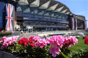 ASCOT, ENGLAND - JUNE 15: A general view of the grandstand is seen during Day Two of Royal Ascot 2022 at Ascot Racecourse on June 15, 2022 in Ascot, England. (Photo by Alex Livesey/Getty Images)
