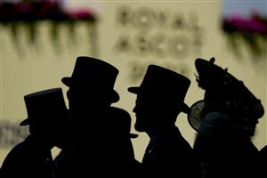 ASCOT, ENGLAND - JUNE 15: Hats during Royal Ascot 2022 at Ascot Racecourse on June 15, 2022 in Ascot, England. (Photo by Alan Crowhurst/Getty Images)