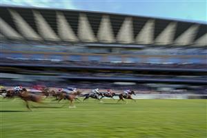 ASCOT, ENGLAND - JUNE 15: Ryan Moore riding Little Big Bear (R) win The Windsor Castle Stakes during Royal Ascot 2022 at Ascot Racecourse on June 15, 2022 in Ascot, England. (Photo by Alan Crowhurst/Getty Images)