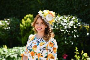 ASCOT, ENGLAND - JUNE 15: Racegoer attends Royal Ascot 2022 at Ascot Racecourse on June 15, 2022 in Ascot, England. (Photo by Kirstin Sinclair/Getty Images for Royal Ascot)