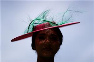 ASCOT, ENGLAND - JUNE 16: Racegoers arrive on Day Three during Royal Ascot 2022 at Ascot Racecourse on June 16, 2022 in Ascot, England. (Photo by Ryan Pierse/Getty Images)