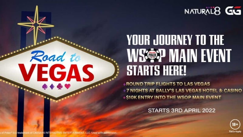 natural8 road to vegas