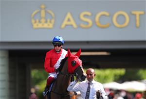 ASCOT, ENGLAND - JUNE 17: Frankie Dettori on board Inspiral walks out for The Coronation Stakes on day four of Royal Ascot 2022 at Ascot Racecourse on June 17, 2022 in Ascot, England. (Photo by Alex Livesey/Getty Images)