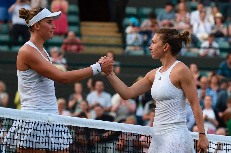 Simona Halep Beatriz Haddad Maia