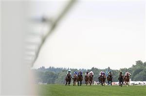 ASCOT, ENGLAND - JUNE 18: Horses race in The Chesham Stakes during Royal Ascot 2022 at Ascot Racecourse on June 18, 2022 in Ascot, England. (Photo by Ryan Pierse/Getty Images)