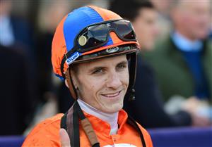 MELBOURNE, AUSTRALIA - JUNE 18: Beau Mertens after riding Grinzinger Bishop to win Race 3, the Rod Johnson Handicap, during Melbourne Racing at Flemington Racecourse on June 18, 2022 in Melbourne, Australia. (Photo by Vince Caligiuri/Getty Images)