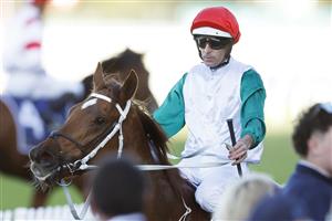 SYDNEY, AUSTRALIA - JUNE 18: Hugh Bowman on Wicklow returns to scale after winning race 8 the Warren Woodcock Senior Handicap during Sydney Racing at Rosehill Gardens on June 18, 2022 in Sydney, Australia. (Photo by Mark Evans/Getty Images)