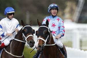 SYDNEY, AUSTRALIA - JUNE 18: William Pike on Naval Seal returns to scale after winning race 4 the Furphy Handicap during Sydney Racing at Rosehill Gardens on June 18, 2022 in Sydney, Australia. (Photo by Mark Evans/Getty Images)