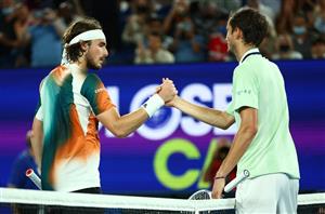 Daniil Medvedev Stefanos Tsitsipas