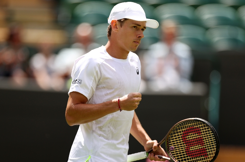 Alex de Minaur of Australia