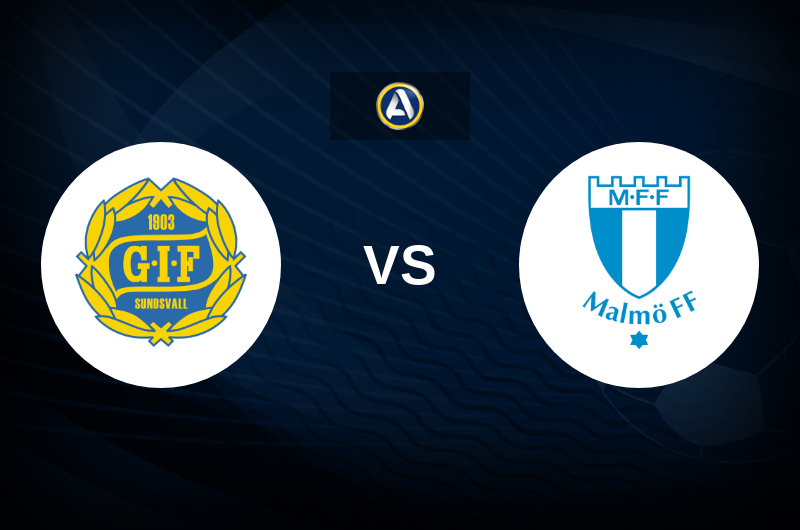 GIF Sundsvall vs Malmo FF Match Preview, Betting Tips, Best Odds