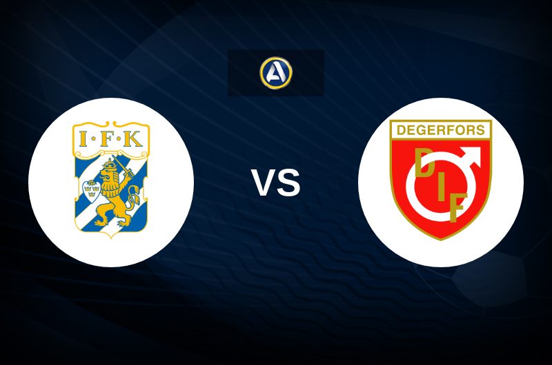 IFK Goteborg vs Degerfors Match Preview, Tips, Odds