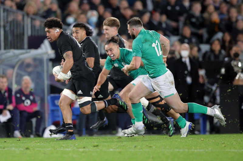 New Zealand vs Ireland rugby