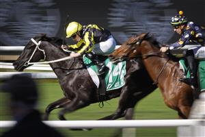 SYDNEY, AUSTRALIA - JULY 09: Ellen Hennessy on I've Bean Tryin' winning race 2, the TAB Highway Handicap during Sydney Racing at Royal Randwick Racecourse on July 09, 2022 in Sydney, Australia. (Photo by Mark Evans/Getty Images)