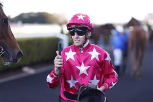 SYDNEY, AUSTRALIA - JULY 09: Jason Collett on Lady Brook returns to scale after winning race 9 the Schweppes Handicap during Sydney Racing at Royal Randwick Racecourse on July 09, 2022 in Sydney, Australia. (Photo by Mark Evans/Getty Images)
