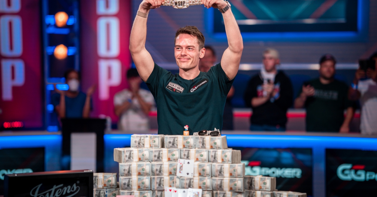 GGPoker sponsored Espen Jorstad wins World Series of Poker Main Event