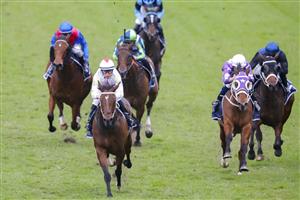 SYDNEY, AUSTRALIA - JULY 16: William Pike on Frumos wins race 9 the China Horse Club Handicap during Sydney Racing at Rosehill Gardens on July 16, 2022 in Sydney, Australia. (Photo by Jenny Evans/Getty Images)