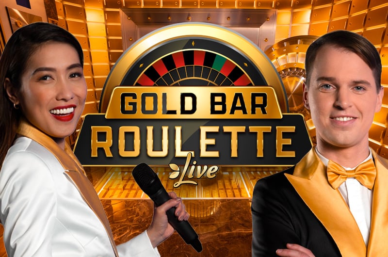 Gold Bar Live Roulette Launched