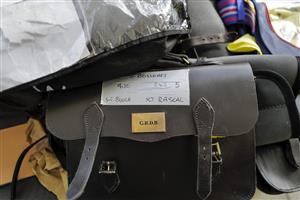 CHICHESTER, ENGLAND - JULY 28: Saddle bag during day three of the Qatar Goodwood Festival at Goodwood Racecourse on July 28, 2022 in Chichester, England. (Photo by Alan Crowhurst/Getty Images)