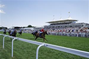 CHICHESTER, ENGLAND - JULY 29: Sean Levey riding Master Milliner win The Coral Goodwood Handicap during day four of the Qatar Goodwood Festival at Goodwood Racecourse on July 29, 2022 in Chichester, England. (Photo by Alan Crowhurst/Getty Images)