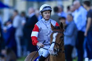 SYDNEY, AUSTRALIA - JULY 30: Jason Collett on Easy Single returns to scale after winning race 9 the Bill Picken Oam Handicap during Sydney Racing at Rosehill Gardens on July 30, 2022 in Sydney, Australia. (Photo by Mark Evans/Getty Images)