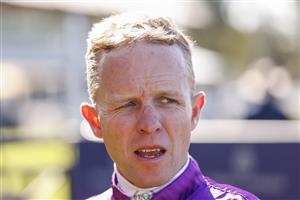SYDNEY, AUSTRALIA - JULY 30: Kerrin McEvoy looks on after winning race 3 the Midway Handicap on Contributingfactor during Sydney Racing at Rosehill Gardens on July 30, 2022 in Sydney, Australia. (Photo by Mark Evans/Getty Images)