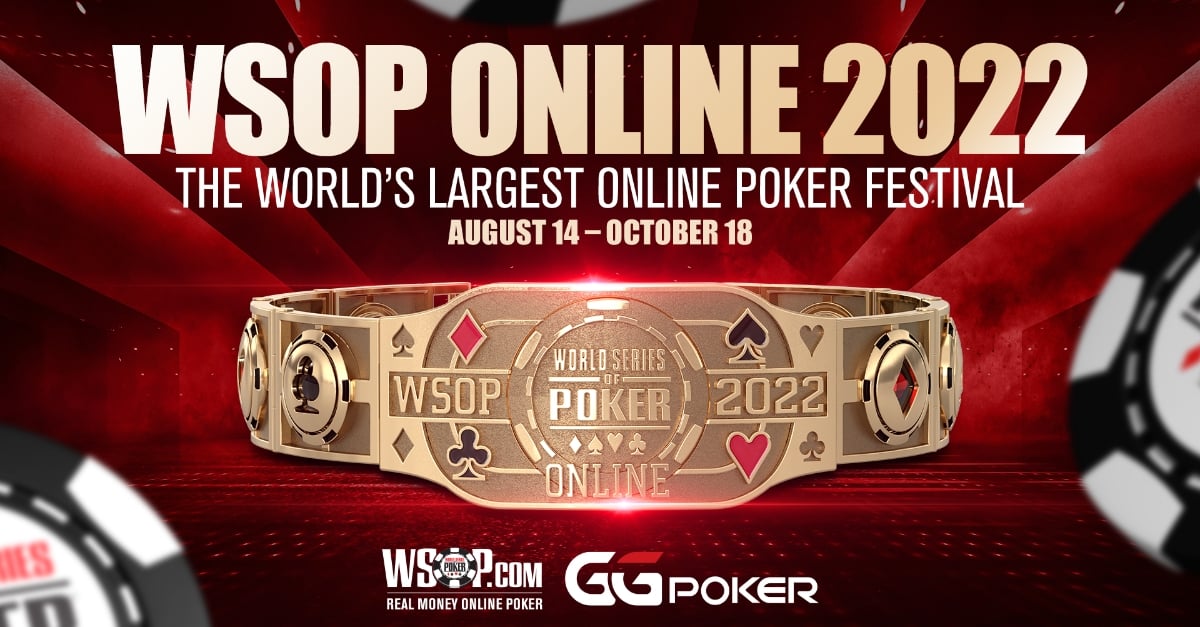 GGPoker WSOP Online 2022 Schedule now live
