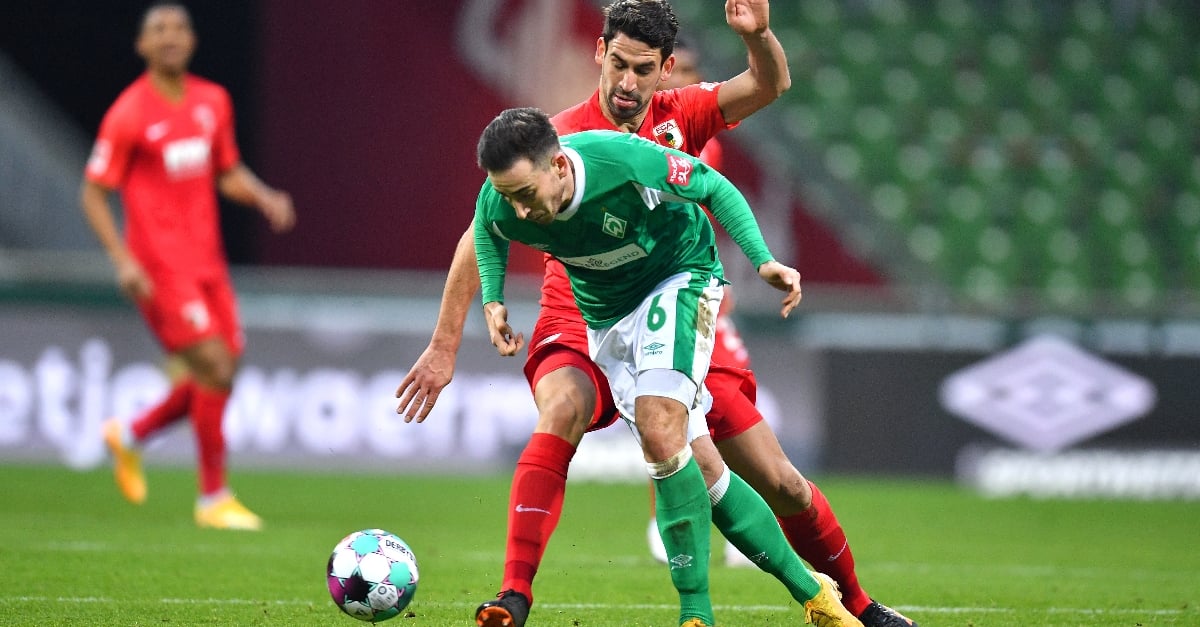 Werder Bremen Fanschal - Premium Acryl Strick Grün-Weiß über 1,5m Lang