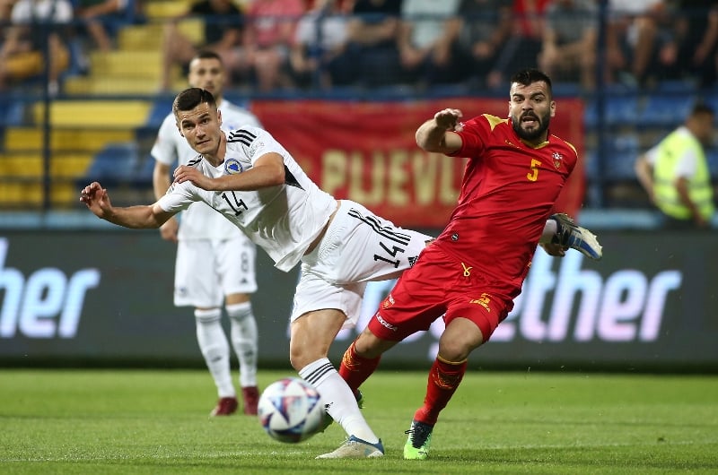 Bosnia and Herzegovina vs Montenegro lineups 23 Sep 2022