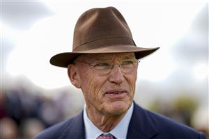 NEWMARKET, ENGLAND - SEPTEMBER 23: John Gosden poses at Newmarket Racecourse on September 23, 2022 in Newmarket, England. (Photo by Alan Crowhurst/Getty Images)