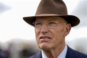 NEWMARKET, ENGLAND - SEPTEMBER 23: John Gosden poses at Newmarket Racecourse on September 23, 2022 in Newmarket, England. (Photo by Alan Crowhurst/Getty Images)