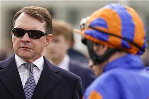 NEWMARKET, ENGLAND - SEPTEMBER 24: Aidan O'Brien poses at Newmarket Racecourse on September 24, 2022 in Newmarket, England. (Photo by Alan Crowhurst/Getty Images)