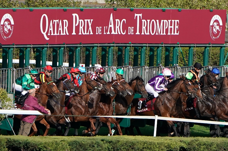 prix de l'arc de triomphe stalls