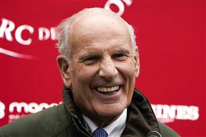 PARIS, FRANCE - OCTOBER 02: Sir Mark Prescott poses at Hippodrome de ParisLongchamp on October 02, 2022 in Paris, France. (Photo by Alan Crowhurst/Getty Images)