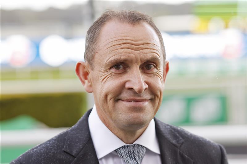 SYDNEY, AUSTRALIA - OCTOBER 01: Chris Waller looks on after winning race 9 the Furphy Metropolitan with No Compromise during Sydney Racing at Royal Randwick Racecourse on October 01, 2022 in Sydney, Australia. (Photo by Mark Evans/Getty Images)