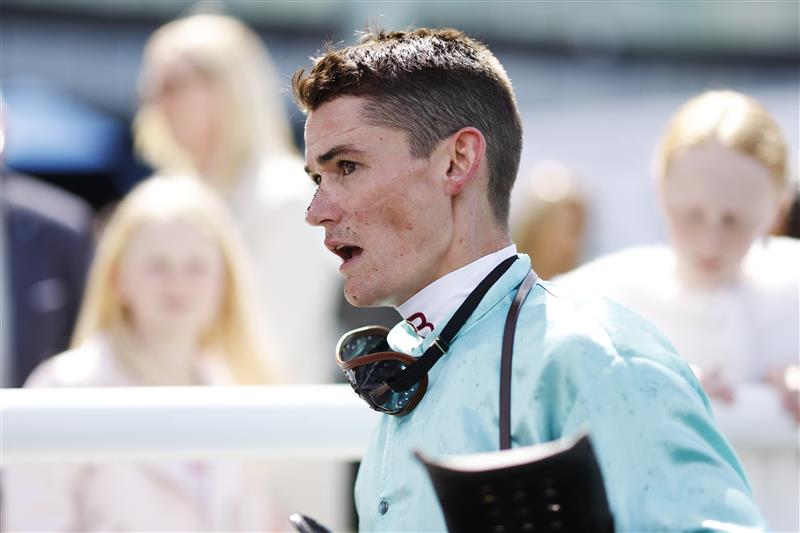 SYDNEY, AUSTRALIA - OCTOBER 01: Regan Bayliss looks on after winning on Platinum Jubilee in race 2 the Keeneland Gimcrack Stakes during Sydney Racing at Royal Randwick Racecourse on October 01, 2022 in Sydney, Australia. (Photo by Mark Evans/Getty Images)