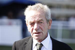 SYDNEY, AUSTRALIA - OCTOBER 01: Gerald Ryan looks on after winning race 5 the Drinkwise Dulcify Stakes with Williamsburg during Sydney Racing at Royal Randwick Racecourse on October 01, 2022 in Sydney, Australia. (Photo by Mark Evans/Getty Images)