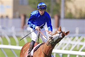 SYDNEY, AUSTRALIA - OCTOBER 01: James McDonald on Cascadian returns to scale after winning race 4 the Fujitsu General Hill Stakes during Sydney Racing at Royal Randwick Racecourse on October 01, 2022 in Sydney, Australia. (Photo by Mark Evans/Getty Images)