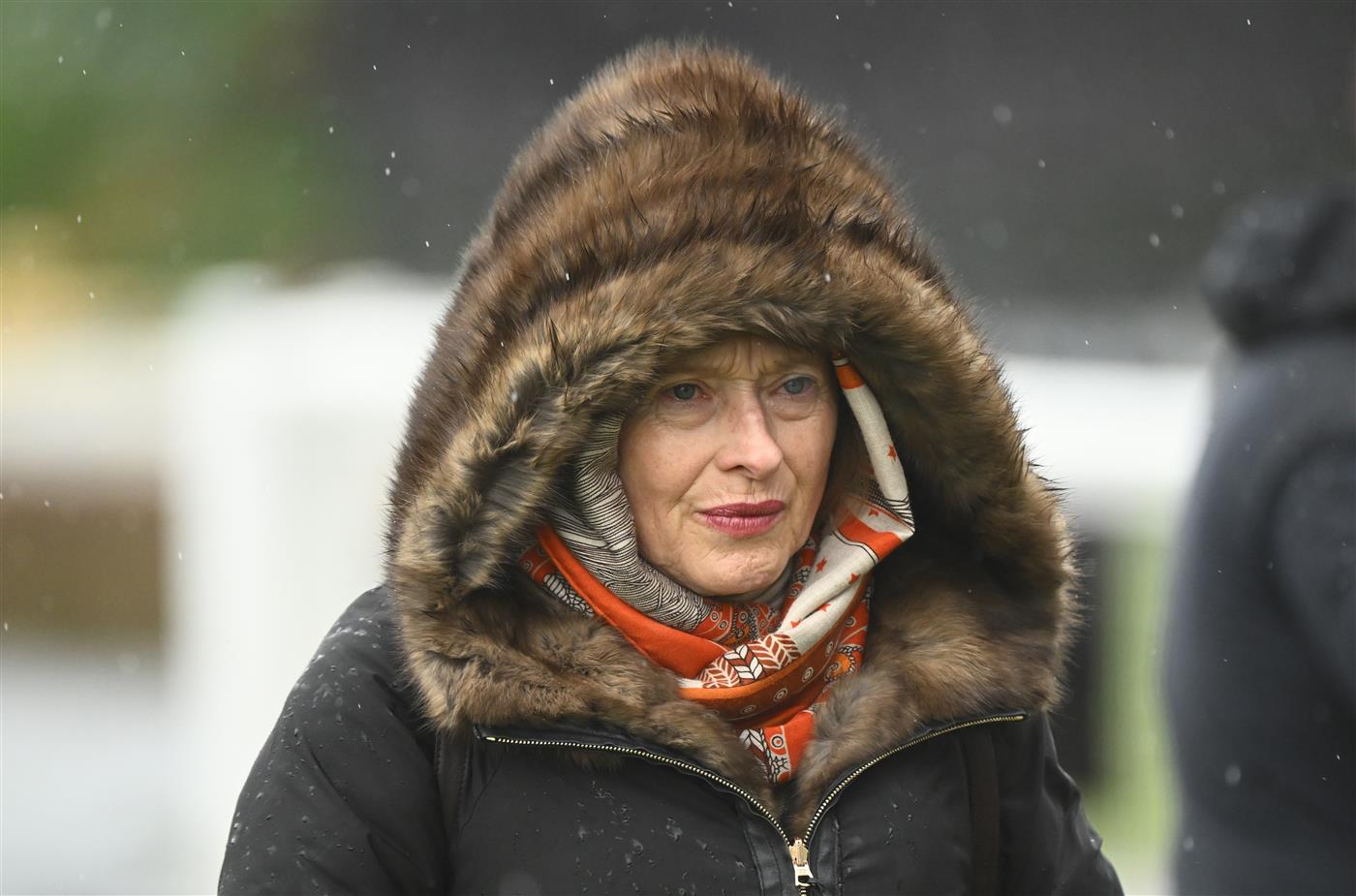 MELBOURNE, AUSTRALIA - OCTOBER 12: Trainer Gai Waterhouse is seen after White Marlin won Race 4, the Tobin Brothers Celebrating Lives,  during Caulfield Thousand Guineas Day at Caulfield Racecourse on October 12, 2022 in Melbourne, Australia. (Photo by Vince Caligiuri/Getty Images)