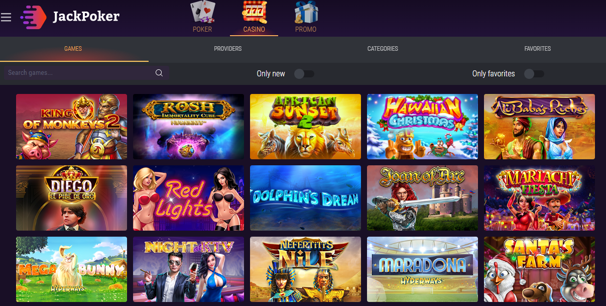 JackPoker Promo Code NEWBONUS Get 3000 instant bonus