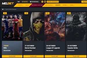 Melbet ESports Bonus Calendar