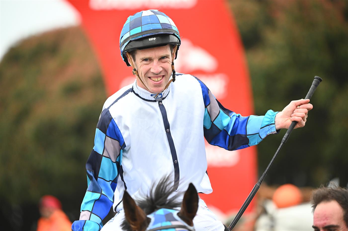 CRANBOURNE, AUSTRALIA - NOVEMBER 12: John Allen riding Pal D