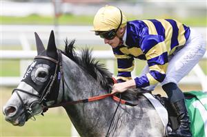 NEWCASTLE, AUSTRALIA - NOVEMBER 12: James McDonald on Floating wins race 5 the Gavelhouse.com Midway Bm72 Handicap during Racing at Newcastle Racecourse on November 12, 2022 in Newcastle, Australia. (Photo by Mark Evans/Getty Images)