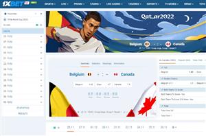 1xBet World Cup Betting