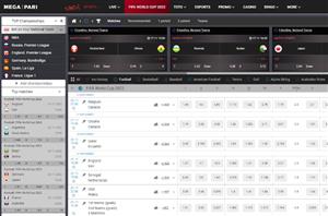 Megapari World Cup Betting