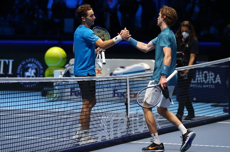 Casper Ruud Andrey Rublev