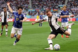 Germany defender David Raum crosses (Getty Images)