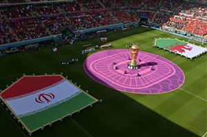 The flag of Iran and Wales (Getty Images)