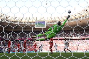 Wayne Hennessey of Wales makes a save (Getty Images)